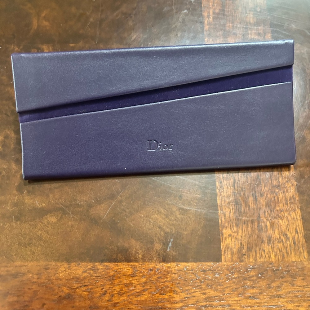 Dior  Elegant Purple sunglasses case